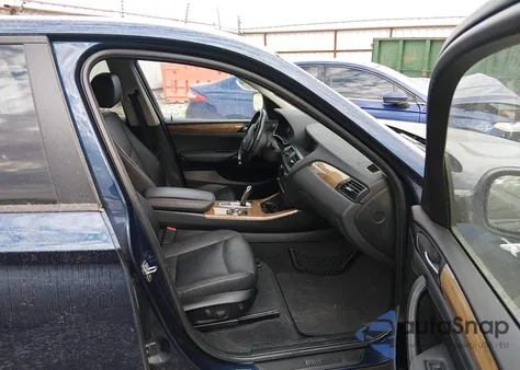 2013 BMW X3 xDrive28I from USA, damaged, VIN 5UXWX9C52D0A17679